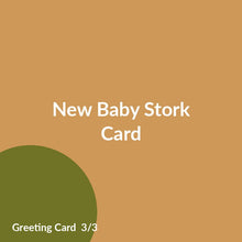 Load image into Gallery viewer, New Baby Stork Card product image 3