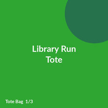 Load image into Gallery viewer, Library Run Tote product image 1
